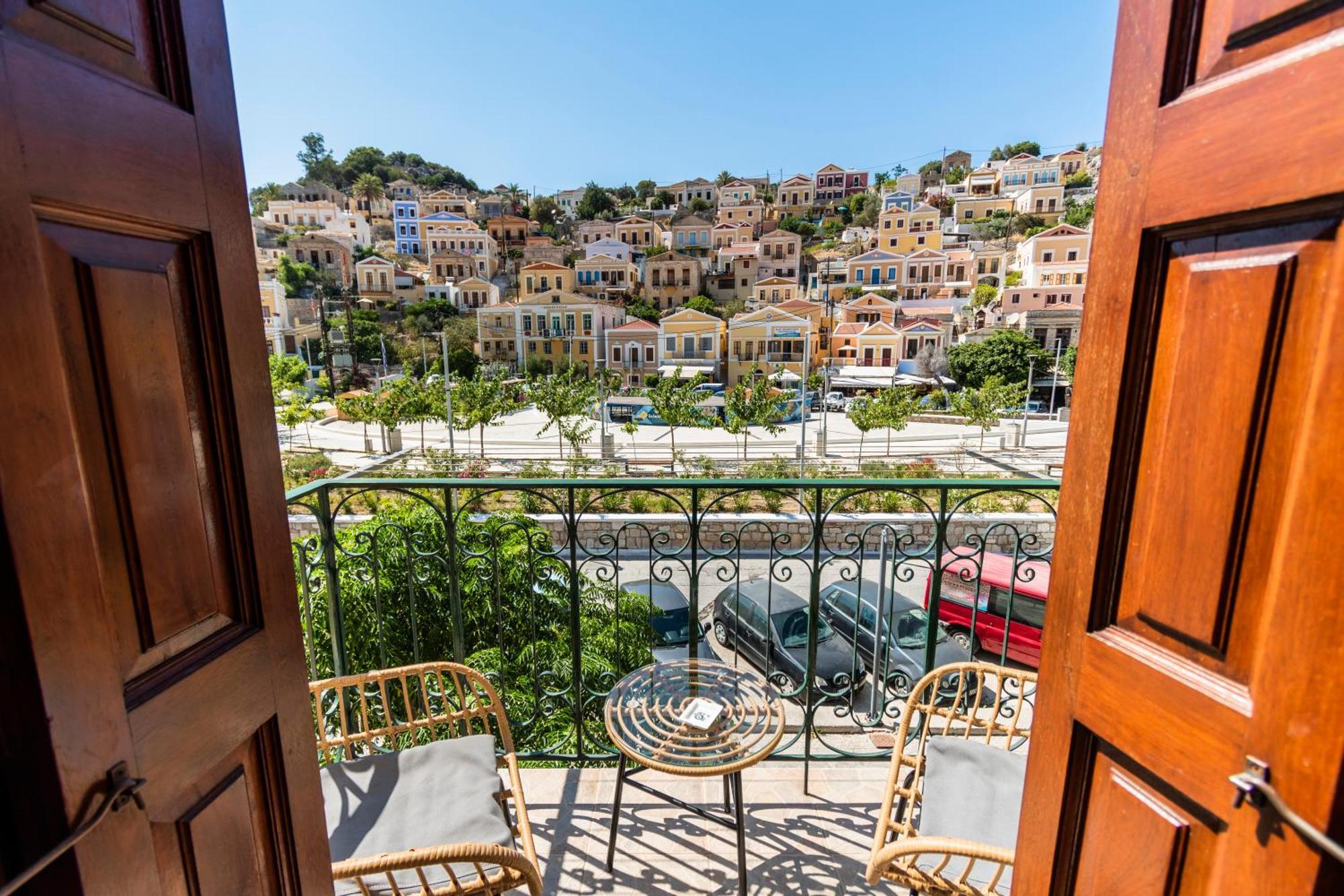 Myrtia Apartment Symi Bagian luar foto