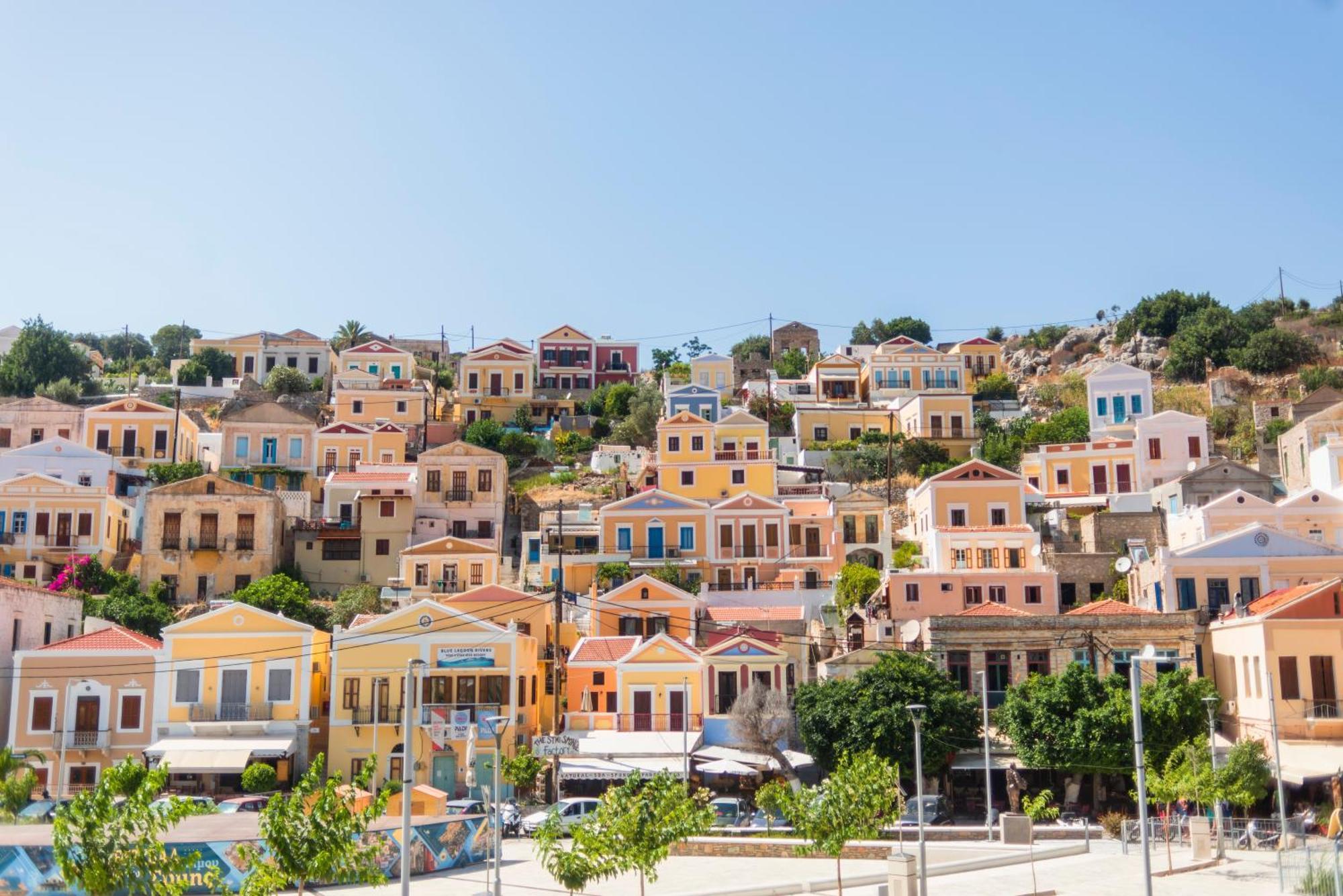 Myrtia Apartment Symi Bagian luar foto
