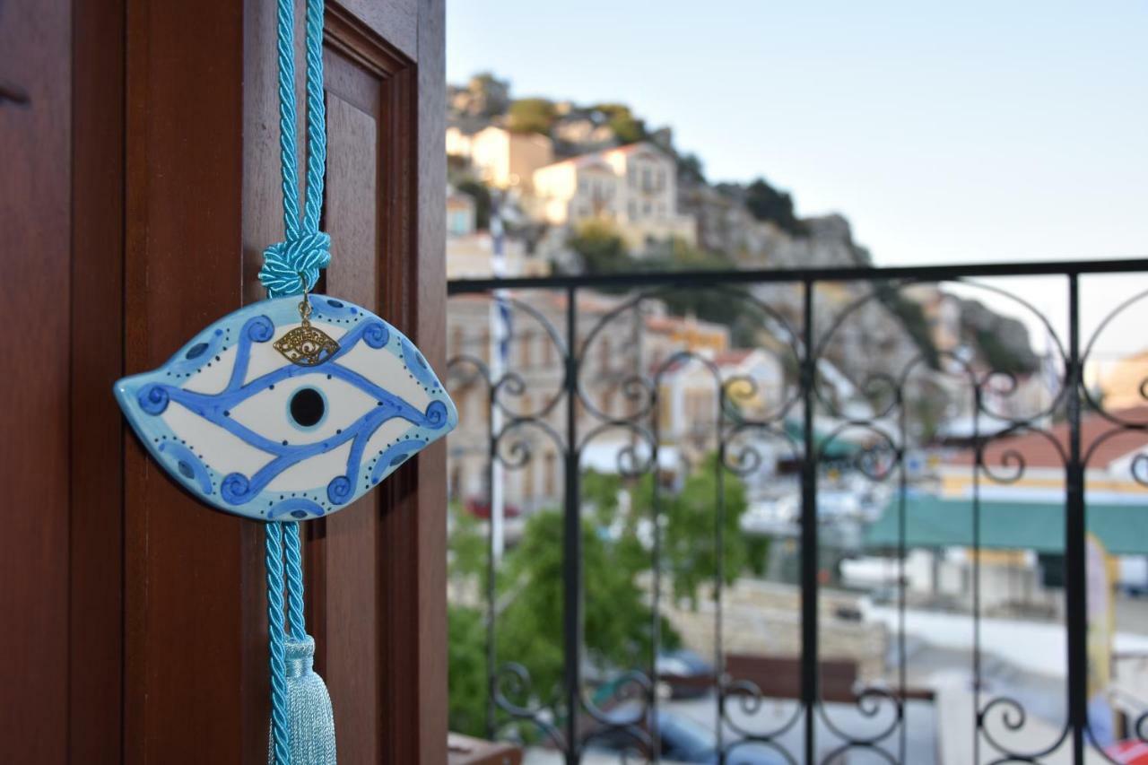 Myrtia Apartment Symi Bagian luar foto